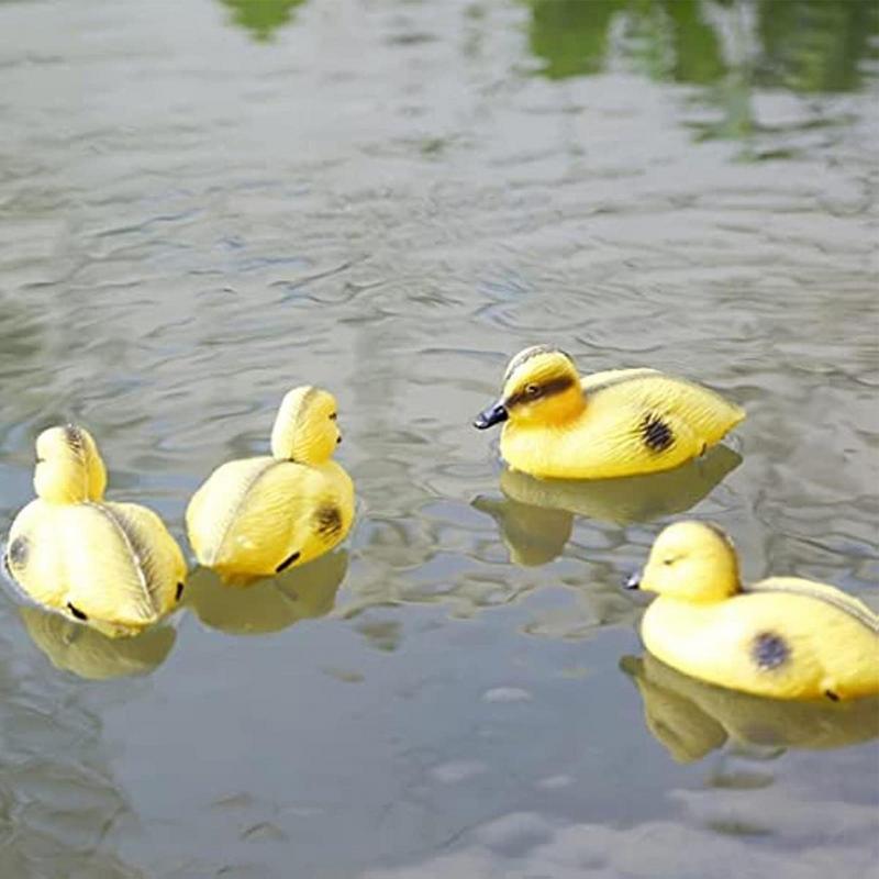 5 Pak Ornamen Kolam Ikan Bebek - Decoy Duck Plastic ulasan dan harga